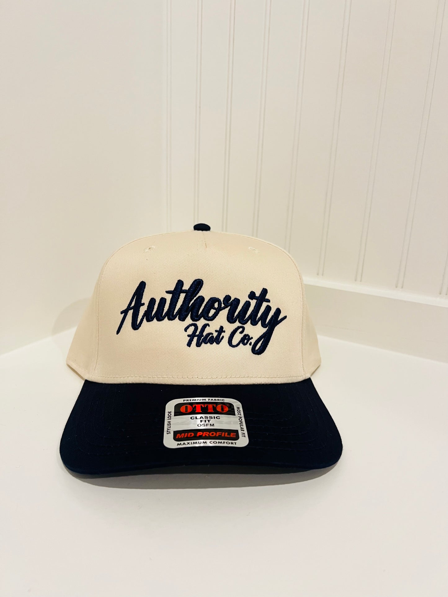 Navy/Cream Authority