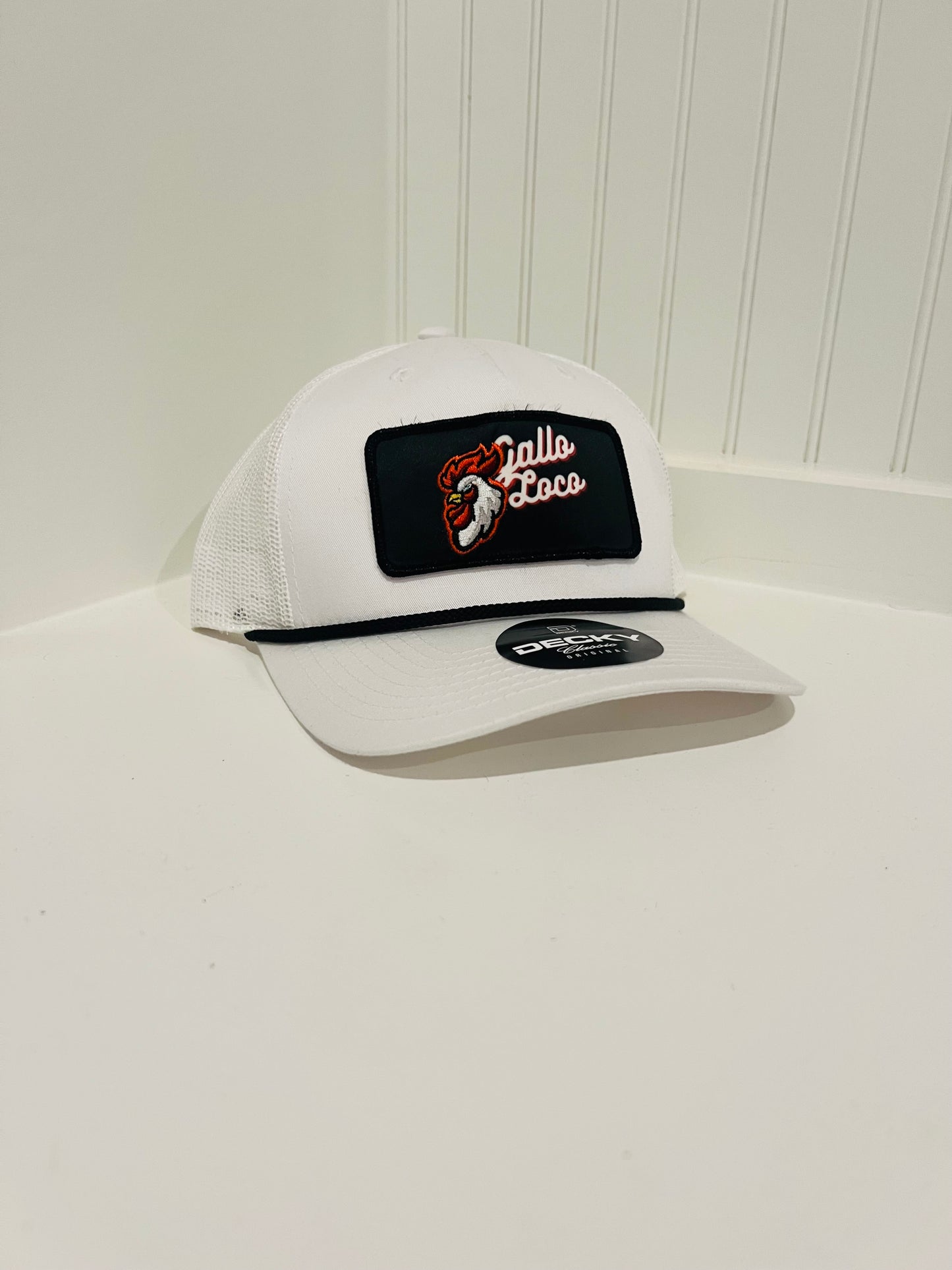 All white rope “Gallo Loco”